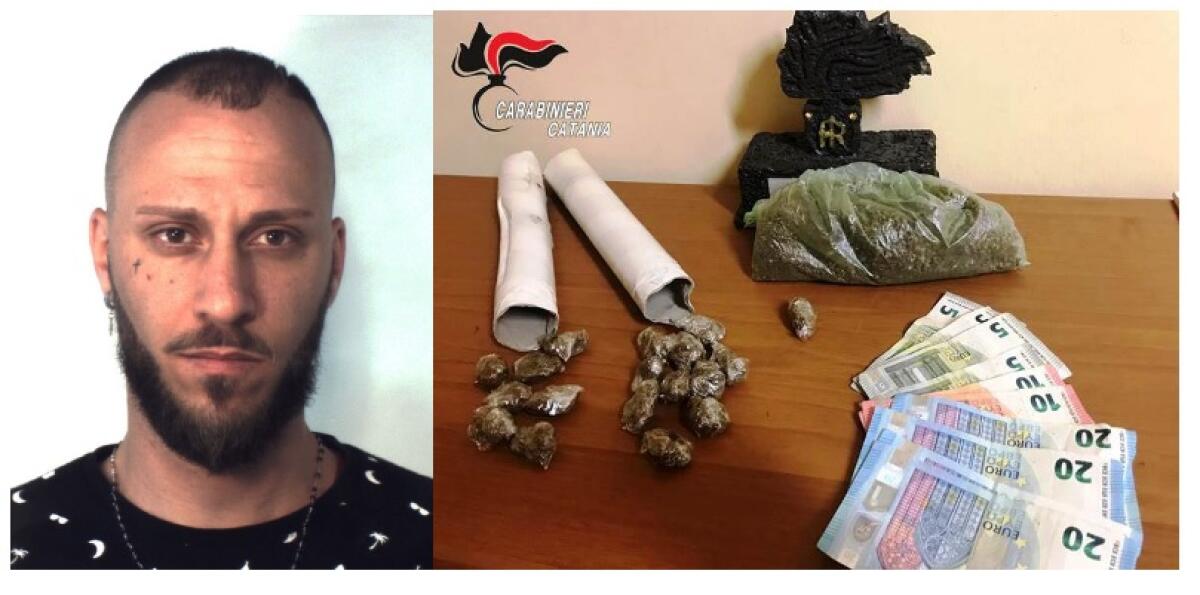 CATANIA: NASCONDEVA LE DOSI DA PIAZZARE NEI ROTOLONI DI CARTA, ARRESTATO - 