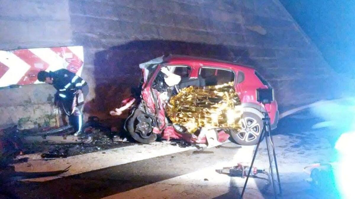 INCIDENTE MORTALE SULLA A18 NELLA NOTTE, PERDE LA VITA UN 53ENNE - 
