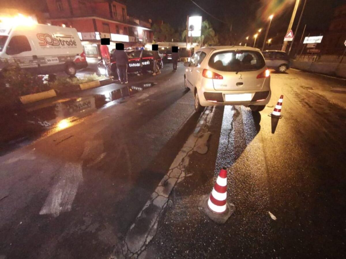MISTERBIANCO: AUTO CONTRO SCOOTER, DUE FERITI - 