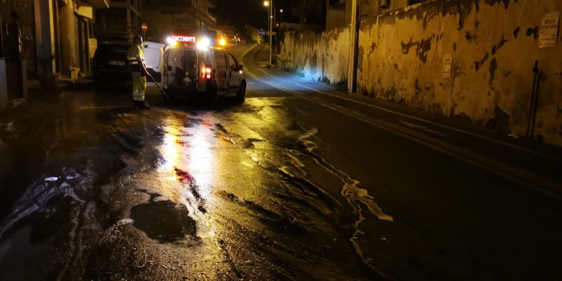 MISTERBIANCO: QUAD SI SCHIANTA CONTRO PALO, GRAVE UN RAGAZZO