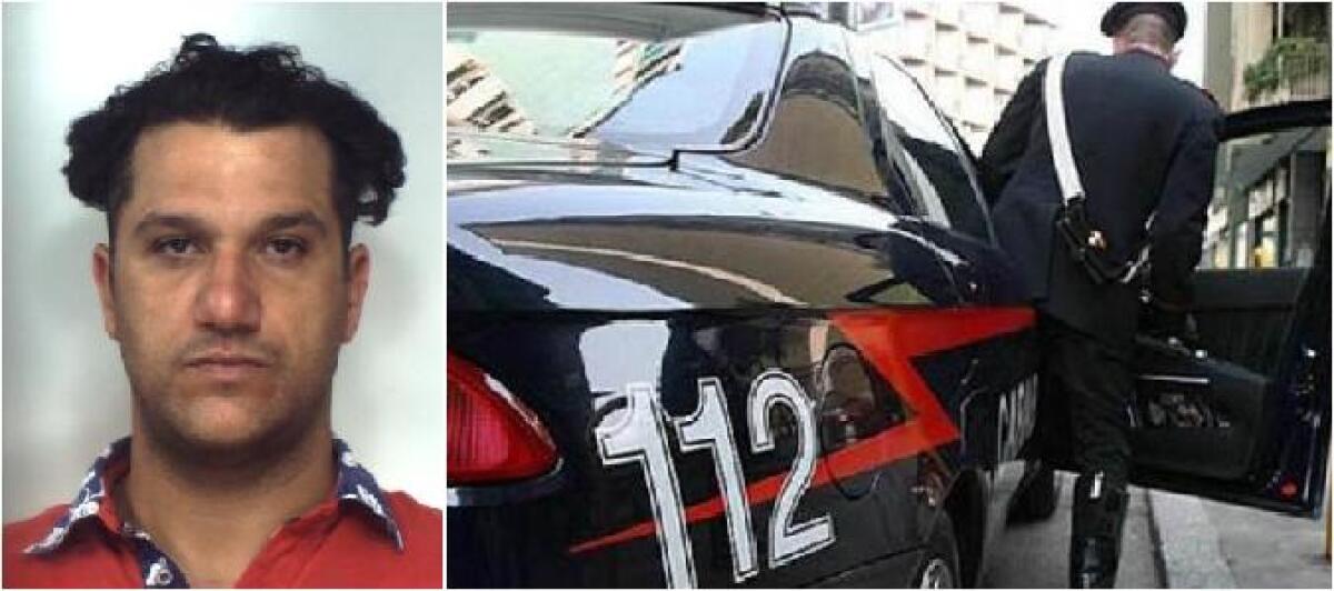 PALAGONIA: INVESTE I CARABINIERI AD UN POSTO DI CONTROLLO PERCHÉ  SENZA ASSICURAZIONE - 