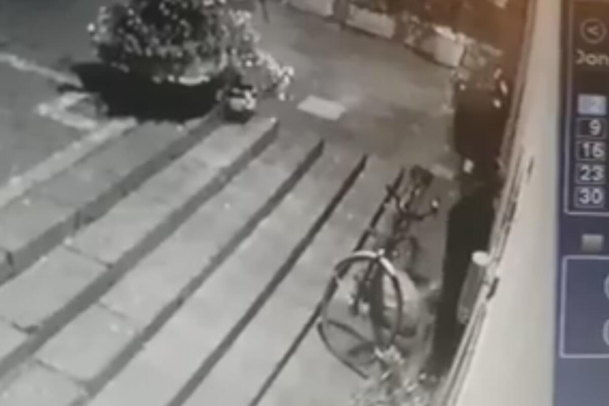 CATANIA: LADRO IN AZIONE, RUBA PIANTE E FIORI DAVANTI AL LOCALE - 