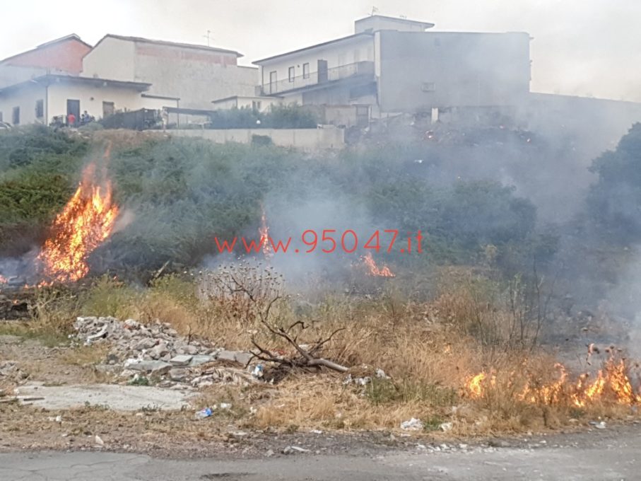 CONTINUANO GLI INCENDI DI STERPAGLIE: COLPA DELL'ABBANDONO DEI TERRENI