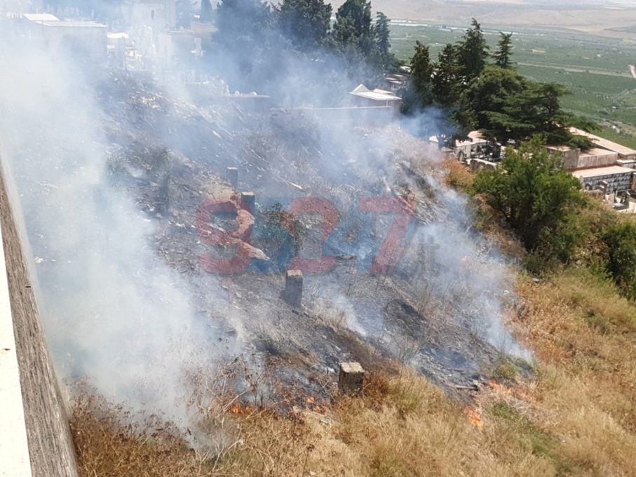 CON IL CLIMA CALDO E SECCO SI SUSSEGUONO GLI INCENDI, NUOVI ROGHI DI STERPAGLIA