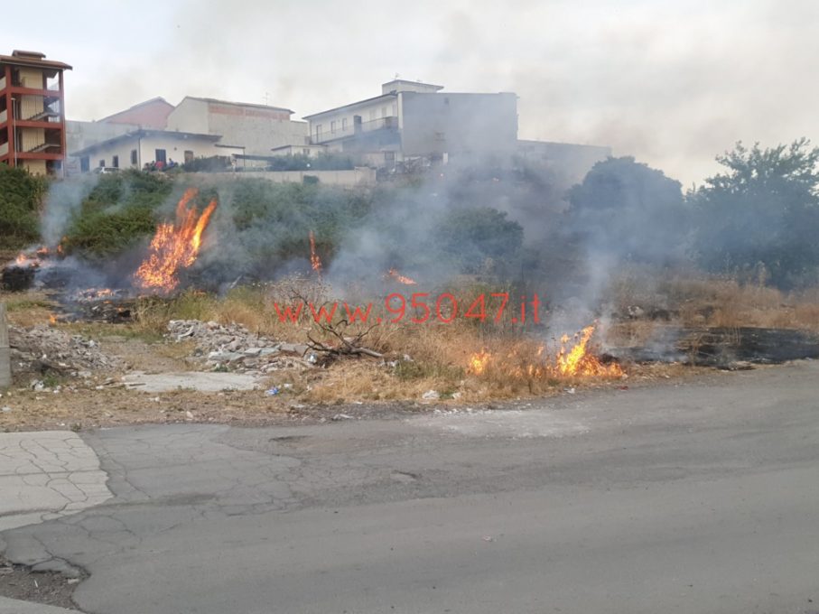 CONTINUANO GLI INCENDI DI STERPAGLIE: COLPA DELL'ABBANDONO DEI TERRENI