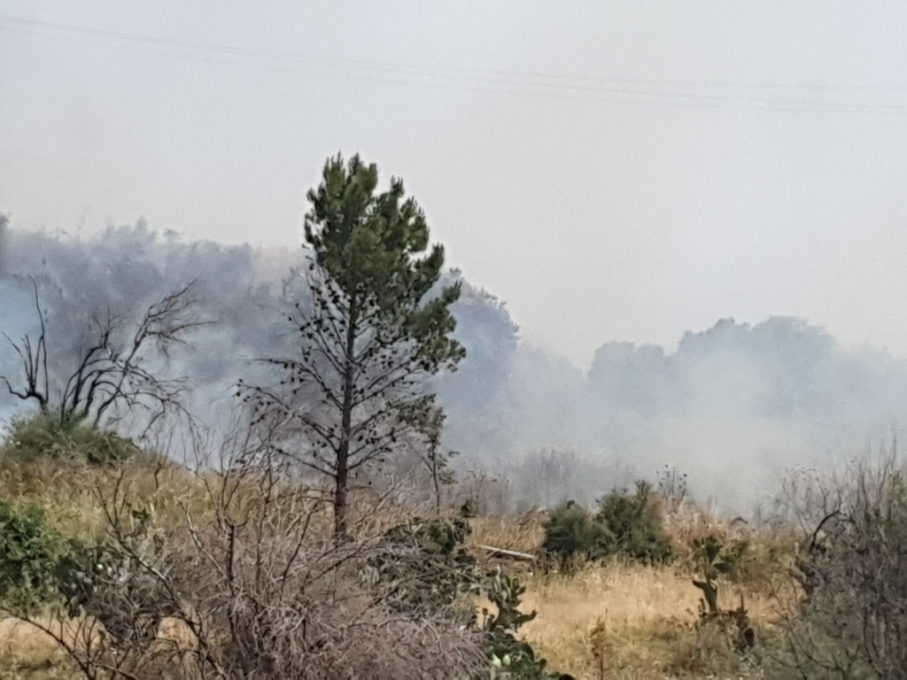 INCENDIO LAMBISCE LE VILLETTE IN VIA MONGIBELLO - 95047