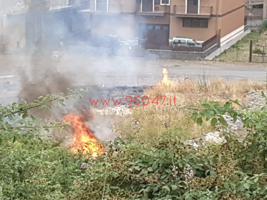 CONTINUANO GLI INCENDI DI STERPAGLIE: COLPA DELL'ABBANDONO DEI TERRENI