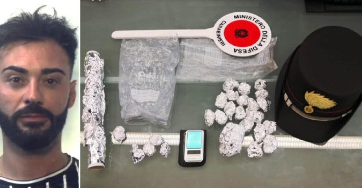 CATANIA, NASCONDEVA IN CASA LA MARIJUANA PRONTA PER ESSERE PIAZZATA - 