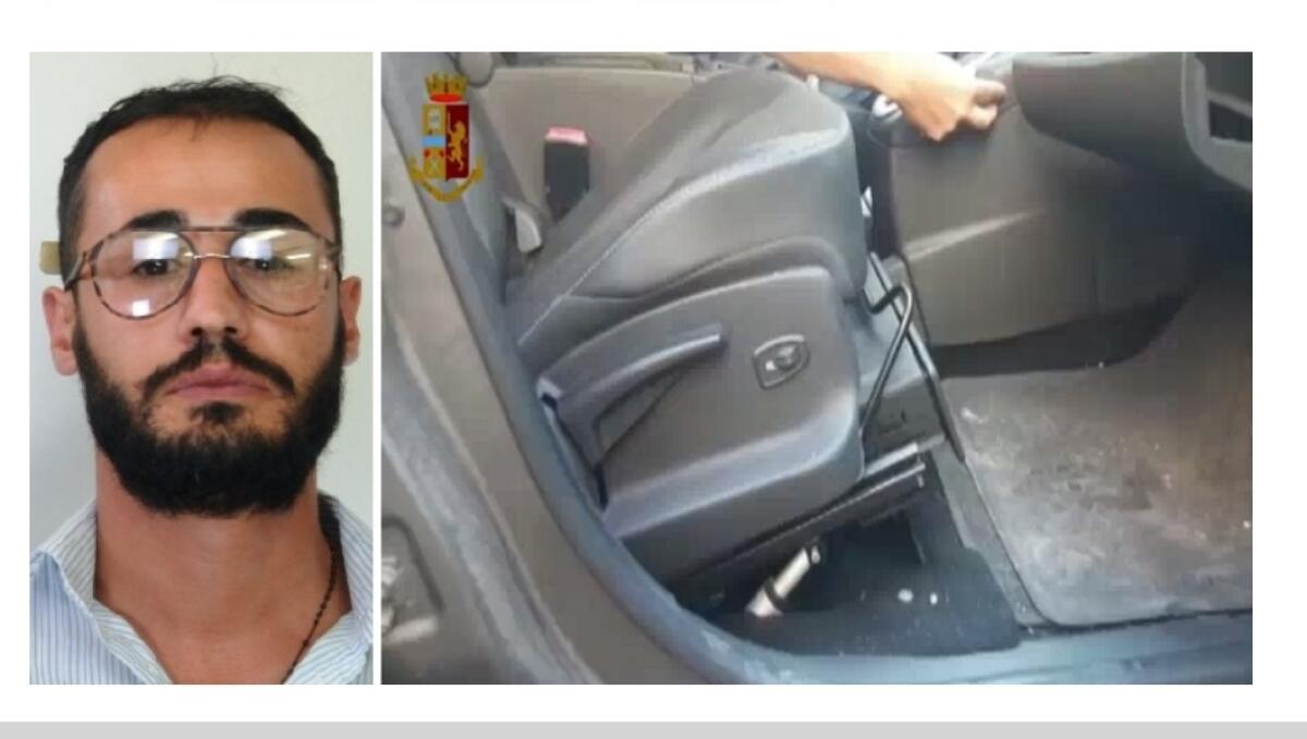 3 KG COCAINA IN AUTO, ARRESTATO CORRIERE - 