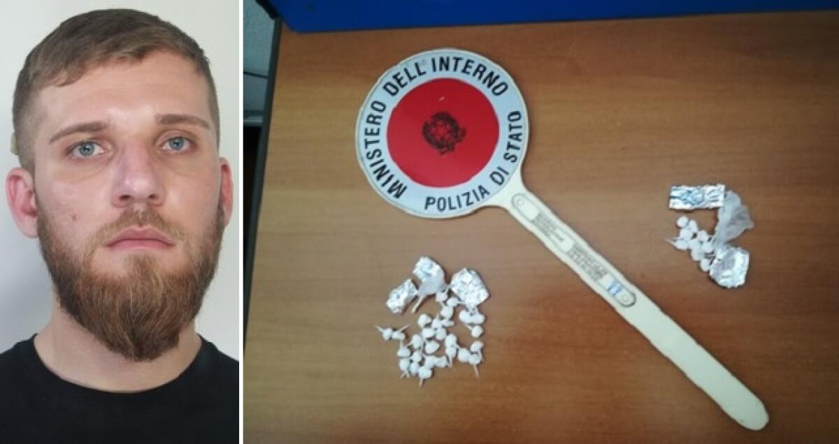 CATANIA: PUSHER BLOCCATO MENTRE CEDE LA DOSE - 