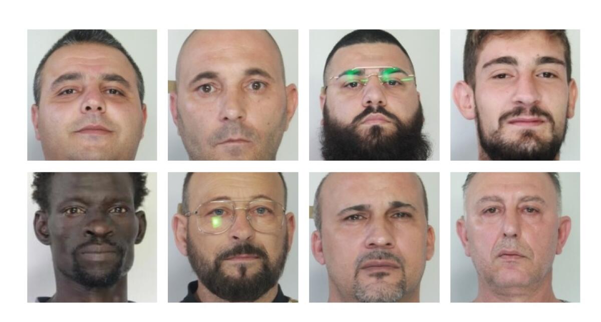 CATANIA: ESEGUITI NOVE ORDINI DI CARCERAZIONE - 