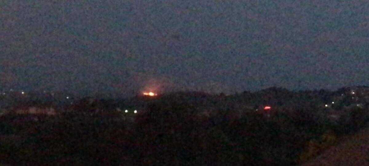 CATANIA: VASTO INCENDIO IN CORSO A SAN GIORGIO - MONTE PO' - 