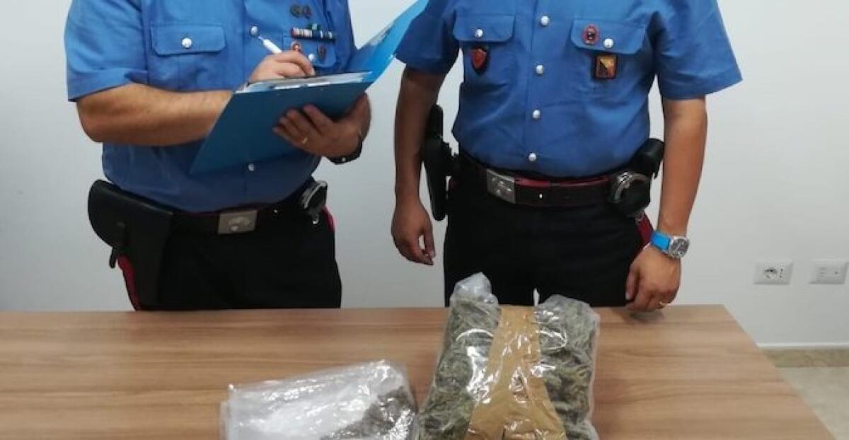 AUGUSTA: COPPIA CATANESE SORPRESA CON MEZZO CHILO DI MARIJUANA: ARRESTAT - 