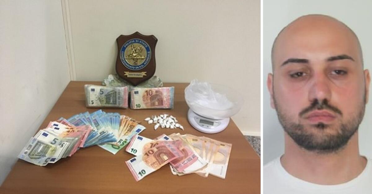 ACIREALE: GLI TROVANO DROGA E QUASI 7MILA EURO IN CONTANTI, ARRESTATO - 