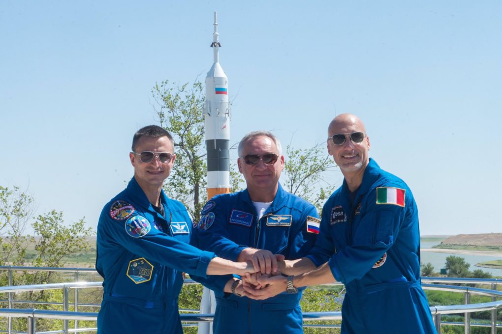 95047.IT "IN ORBITA" CON PARMITANO - OGGI E' STATO BENEDETTO IL RAZZO SOYUZ