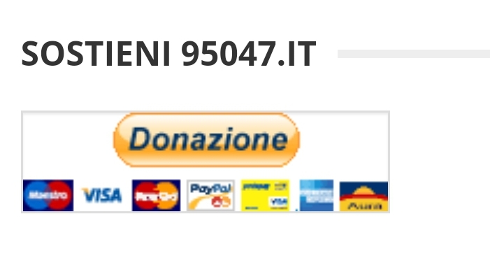 SOSTIENI 95047, ECCO COME