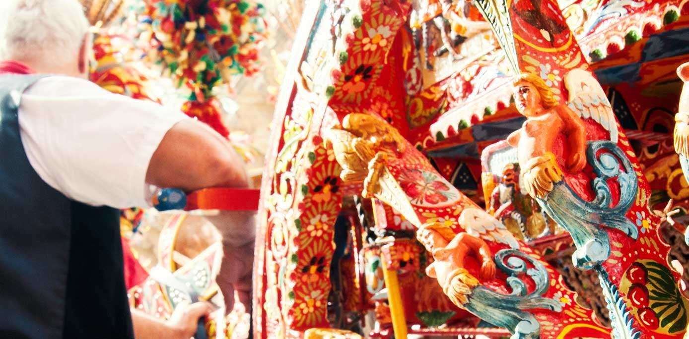 I CARRETTI SICILIANI PATERNESI "SBARCANO" A LOS ANGELES