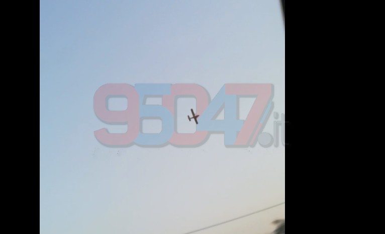 VASTO INCENDIO TRA VALCORRENTE E MOTTA - SUL POSTO IL CANADAIR - LE FOTO