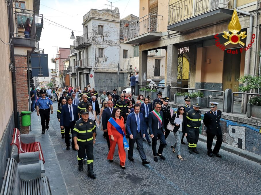 MALETTO, UNA PIAZZA PER DUE VIGILI DEL FUOCO EROI