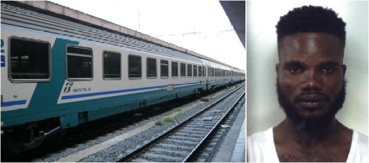 ACIREALE: CLANDESTINO SENZA BIGLIETTO MINACCIA IL CAPOTRENO, DENUNCIATO ED ESPULSO DAL TERRITORIO NAZIONALE - 