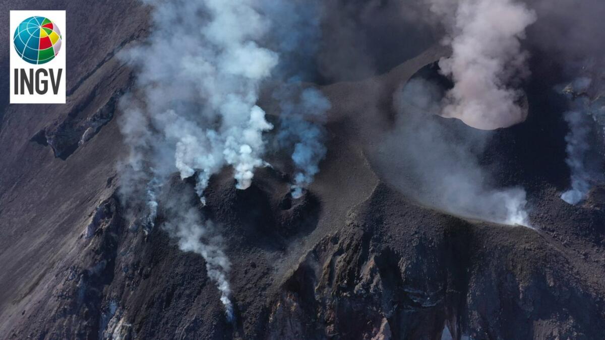 RIPRENDE L'ATTIVITÀ DELLO STROMBOLI - 