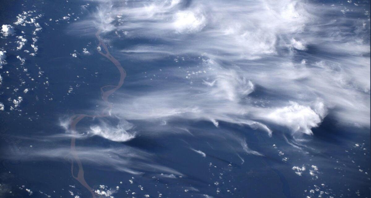 AMAZZONIA, PARMITANO TWITTA FOTO DALLO SPAZIO - 