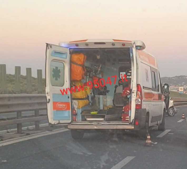 INCIDENTE SULLA SS121, FERITI