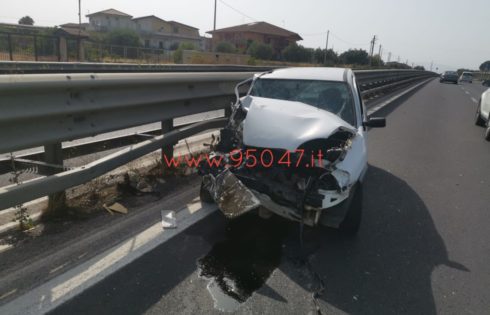 INCIDENTE SULLA SS121 A PALAZZOLO, FERITI