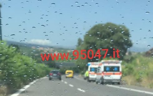 AUTOSTRADA A18, INCIDENTE TRA ACIREALE E GIARRE