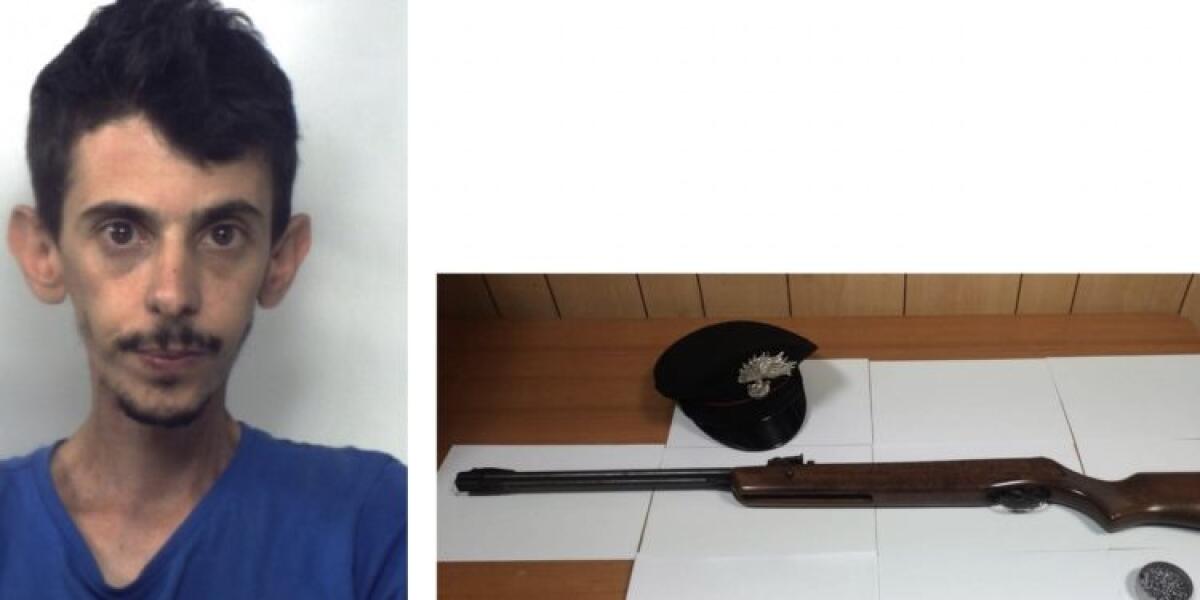 VIAGRANDE: NASCONDEVA IN  CASA UNA CARABINA MODIFICATA, ARRESTATO - 
