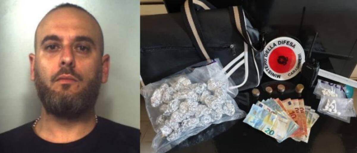 CATANIA: ELUSA LA VEDETTA, PUSHER IN MANETTE - 