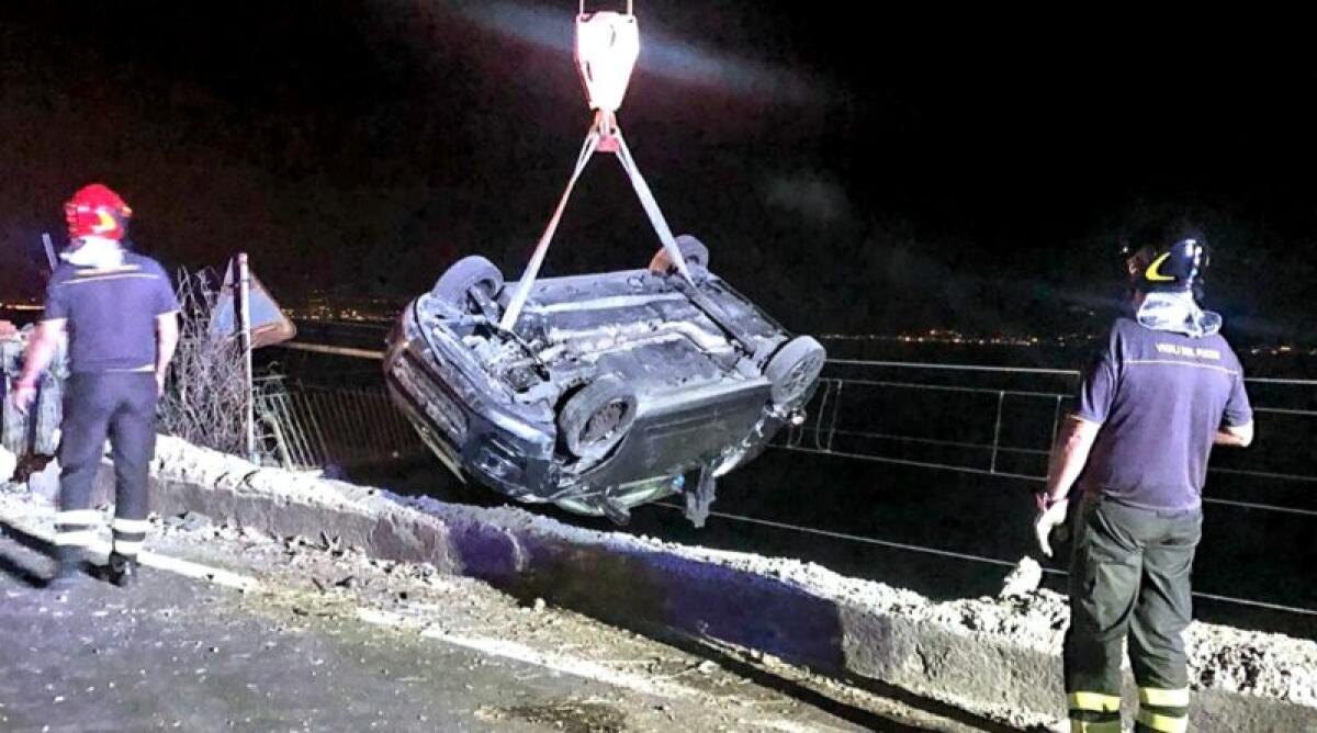 MESSINA: VOLA CON L’AUTO DALLA SS 114, 35ENNE MIRACOLATA - 