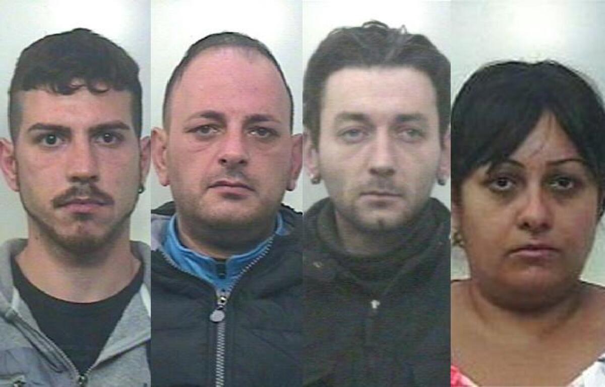 BIANCAVILLA: SPACCIO DI COCAINA E MARIJUANA, QUATTRO ARRESTI - 