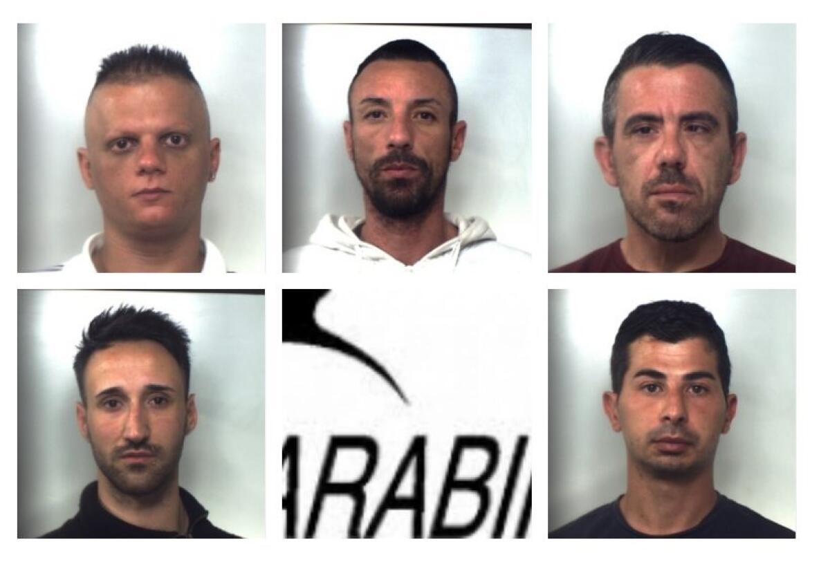 CATANIA, IN MANETTE UNA BANDA DI RAPINATORI SERIALI: CINQUE ARRESTI - 