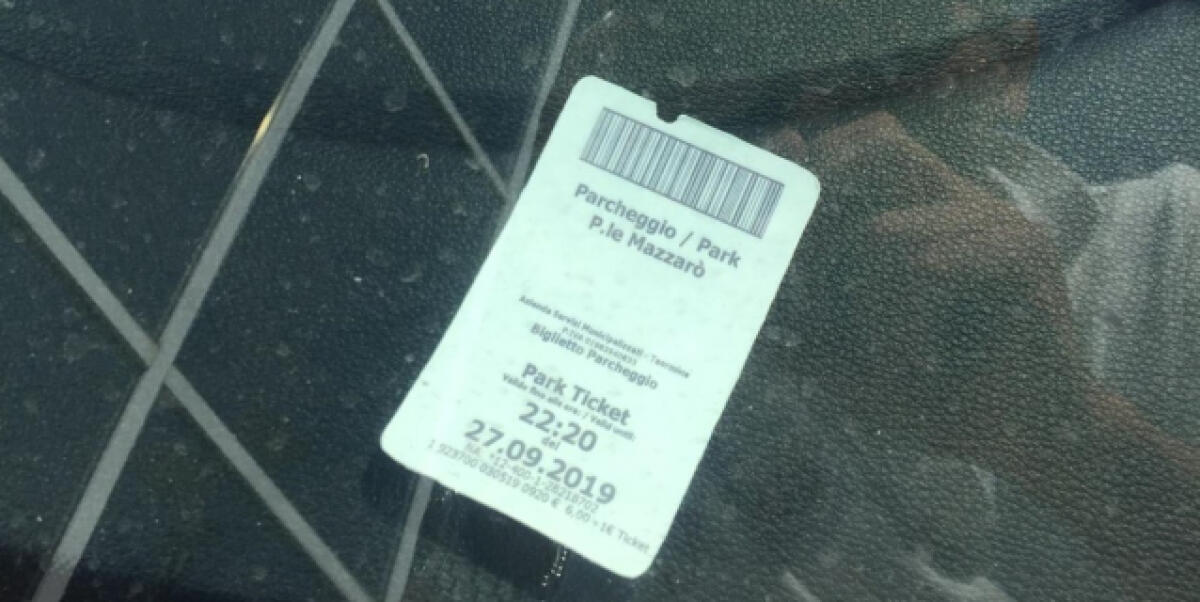 FALSIFICAVANO I TICKET PER LA SOSTA DELL’ASM DI TAORMINA, DENUNCIATE DUE PERSONE - 