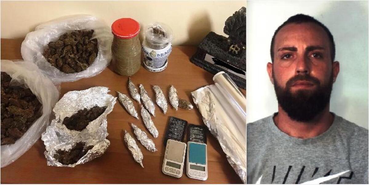 CATANIA: RICEVEVA I CLIENTI IN CASA PUSHER IN MANETTE - 