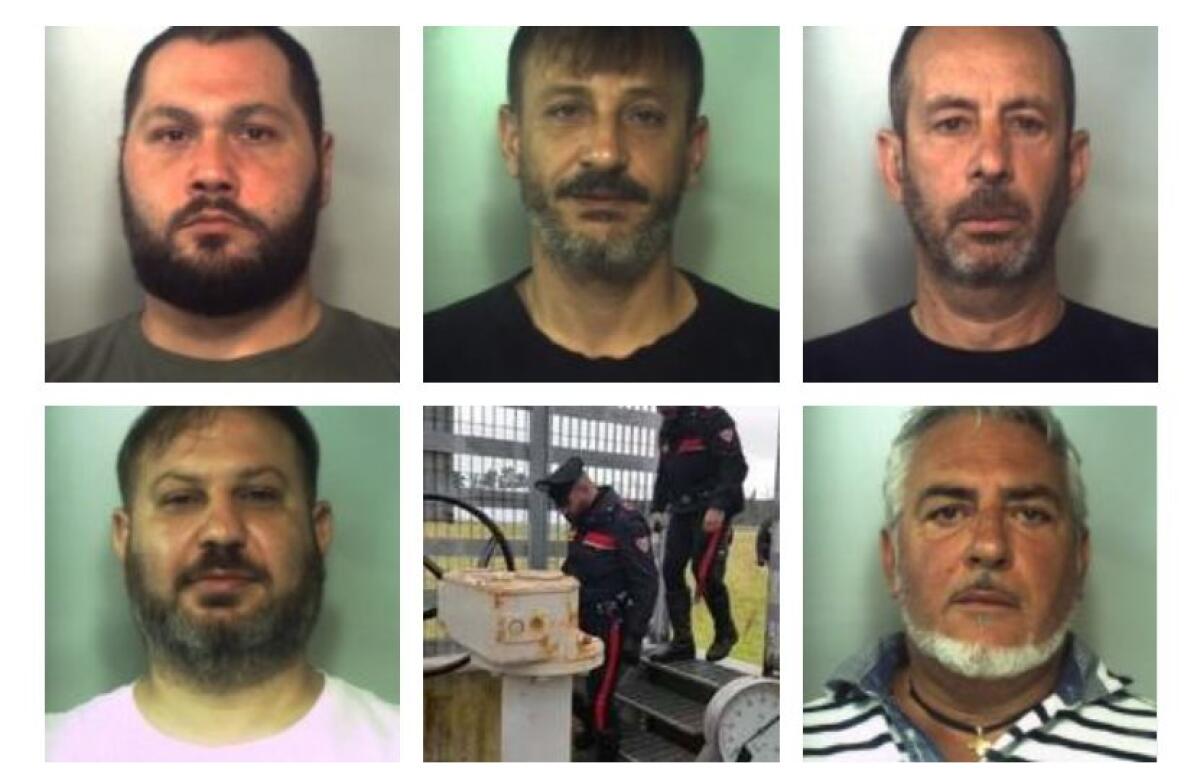 FURTI NEGLI OLEODOTTI: 8 ARRESTI NELLE PROVINCE DI CATANIA E SIRACUSA NOMI - 