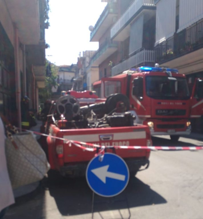 PATERNO': TUBO TRANCIATO PROVOCA FUGA DI GAS, ALLARME RIENTRATO