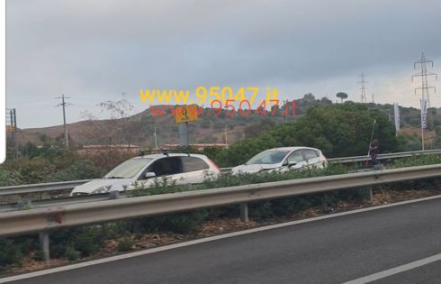 TAMPONAMENTO A CATENA IN TANGENZIALE, TRAFFICO IN TILT