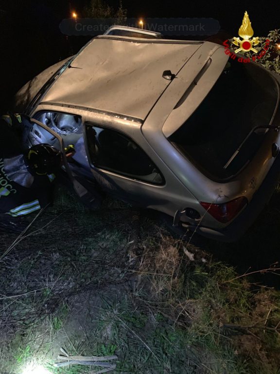 MALETTO, GRAVE INCIDENTE NELLA NOTTE. INTERVENTO DEI VIGILI DEL FUOCO