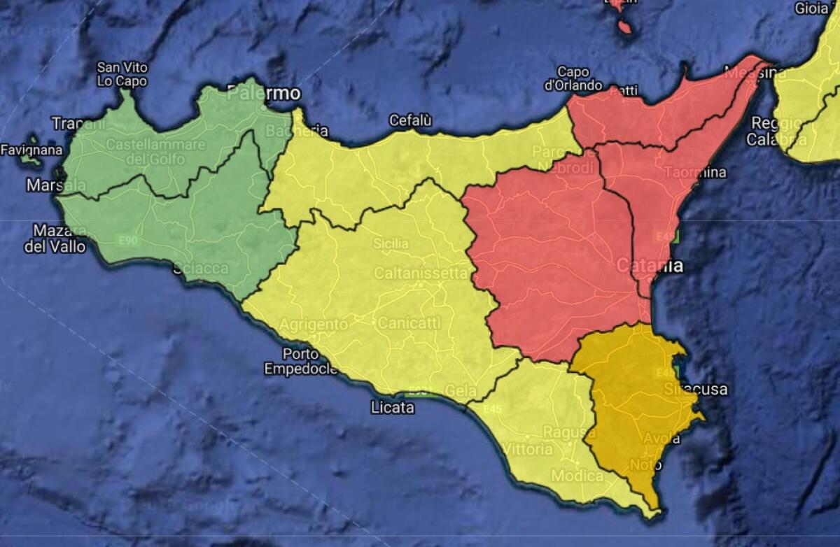 ALLERTA ROSSA PER DOMANI 26 OTTOBRE - 