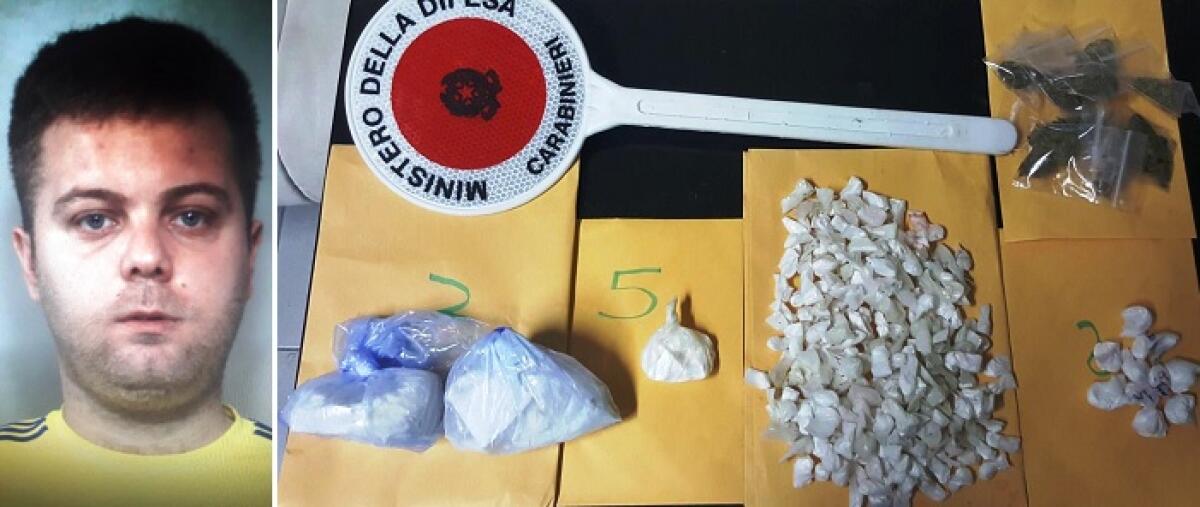 CATANIA. ABITAZIONI E PALAZZI COME SUPERMERCATI DELLA DROGA: UN ARRESTO IN VIA USTICA - 