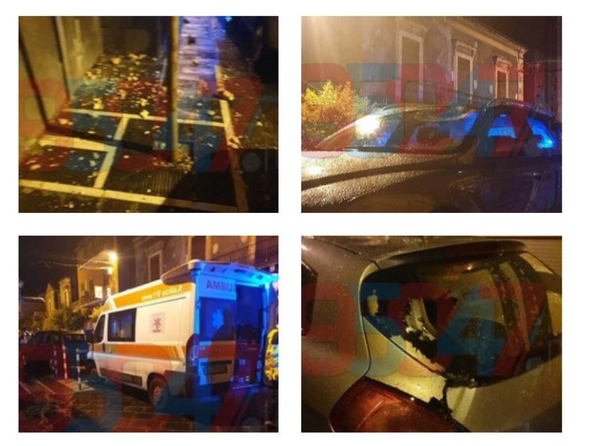 BOMBA D'ACQUA SU MISTERBIANCO, FULMINE COLPISCE CAMPANILE DI UNA CHIESA - LE FOTO - 