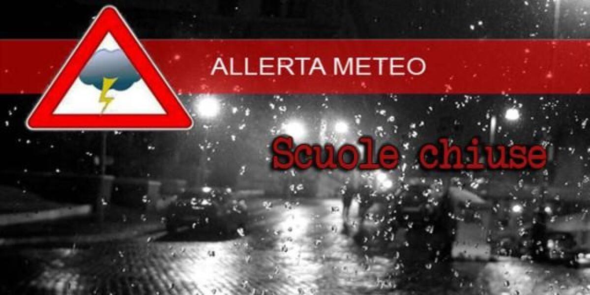 PATERNO': CHIUSURA DELLE SCUOLE DI OGNI ORDINE E GRADO, DEI PARCHI URBANI E DEI CIVICI CIMITERI PURE DOMANI 26 OTTOBRE 2019 - 