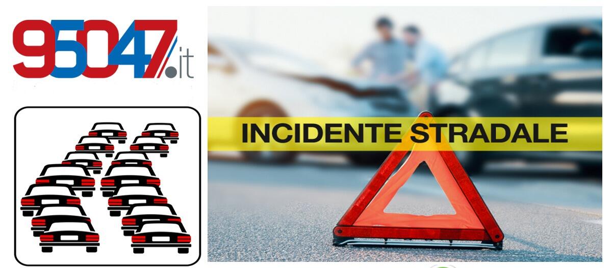 SS121: INCIDENTE NEI PRESSI DI PIANO TAVOLA - - 