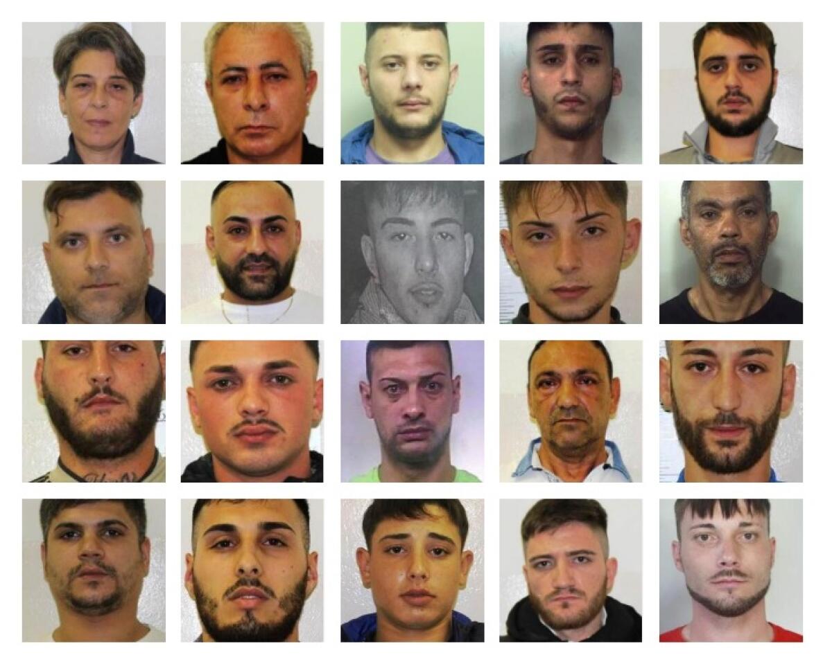 BLITZ ANTIDROGA A CATANIA, COLPO AL CLAN ARENA DI LIBRINO: 20 COINVOLTI - 