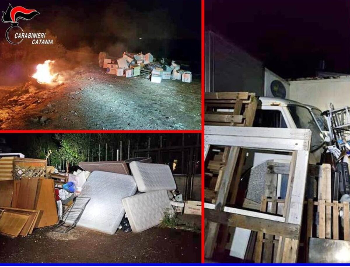 BIANCAVILLA, AVEVA TRASFORMATO IL PROPRIO TERRENO IN UNA DISCARICA ABUSIVA, DENUNCIATO 64ENNE - 