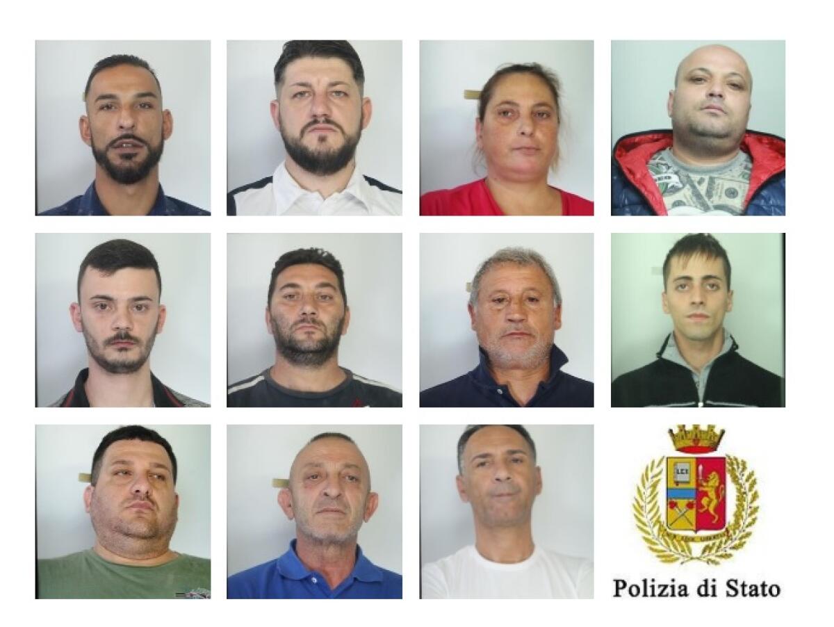 CATANIA, LA POLIZIA DI STATO ESEGUE 11 PROVVEDIMENTI RESTRITTIVI - 