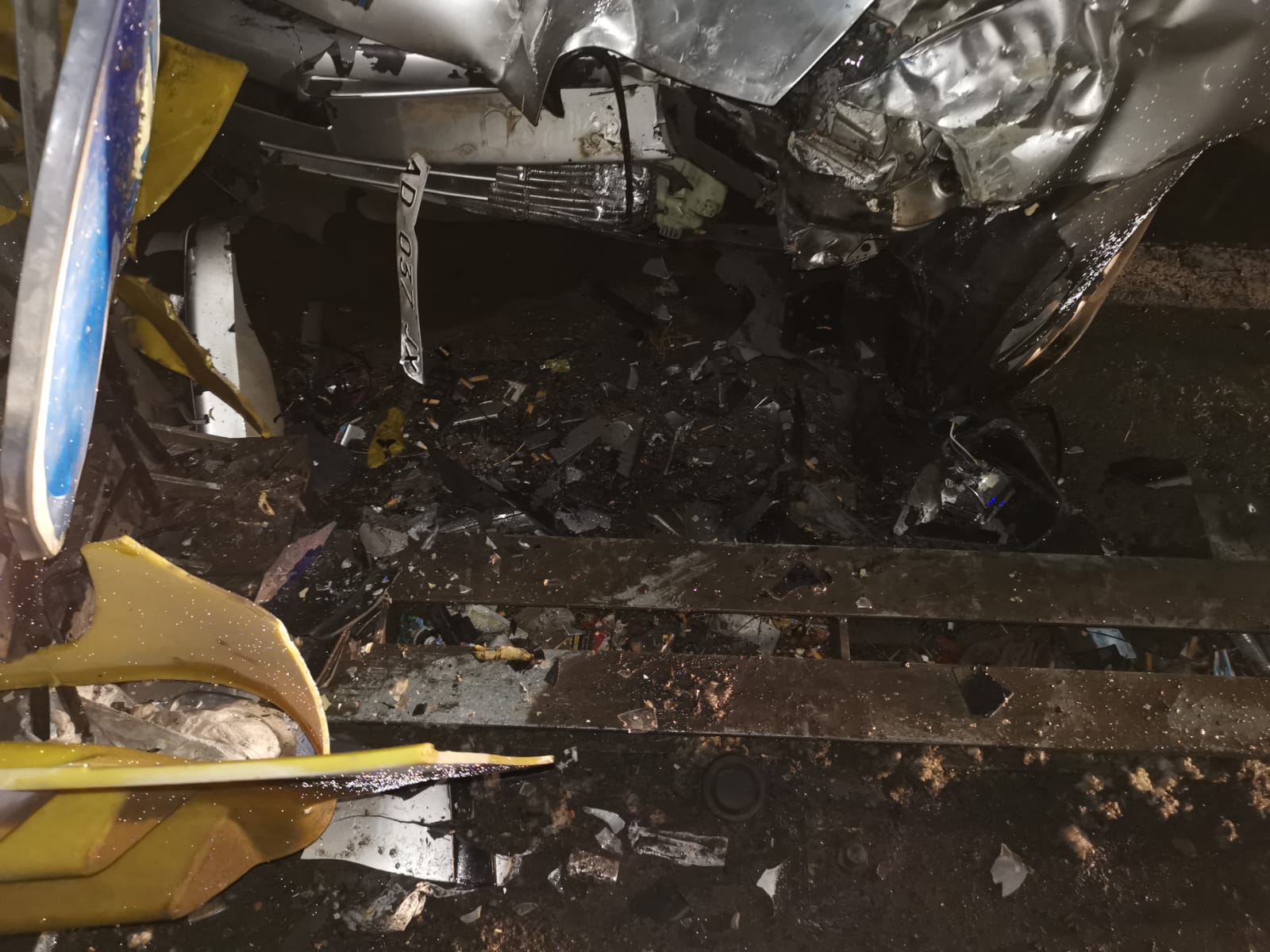 GRAVISSIMO INCIDENTE SULLA SS121, UN MORTO ED UN FERITO