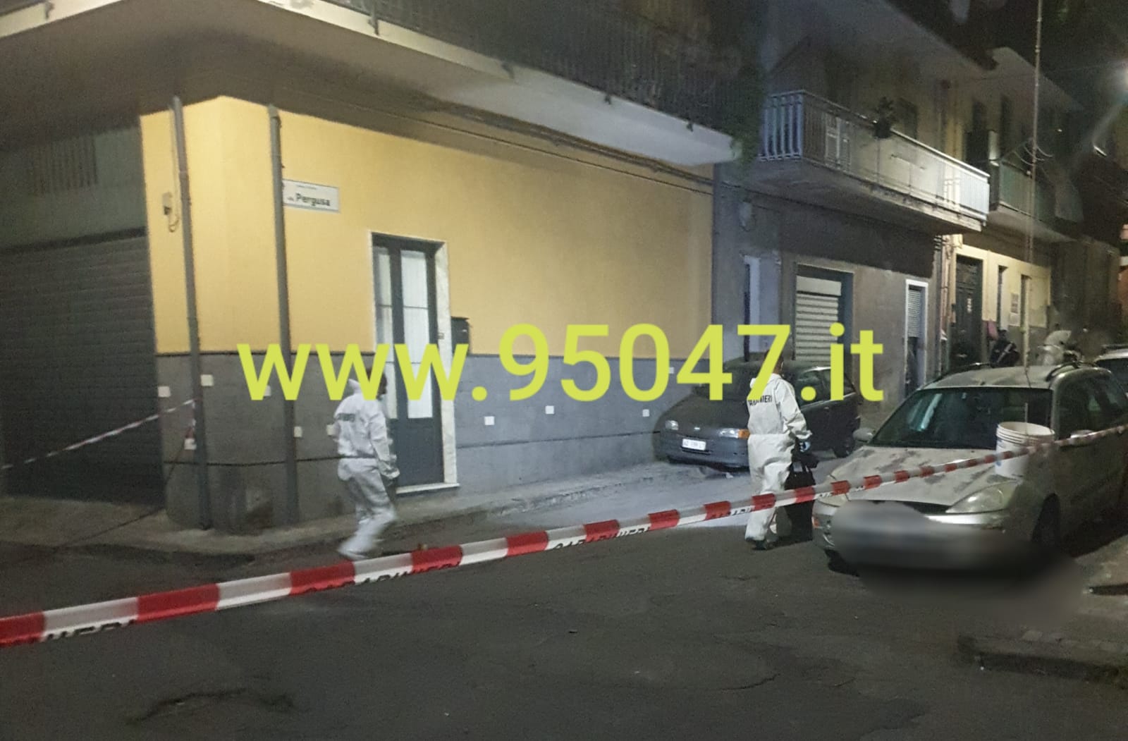 PATERNÒ, UCCISO 40 ENNE - LE FOTO